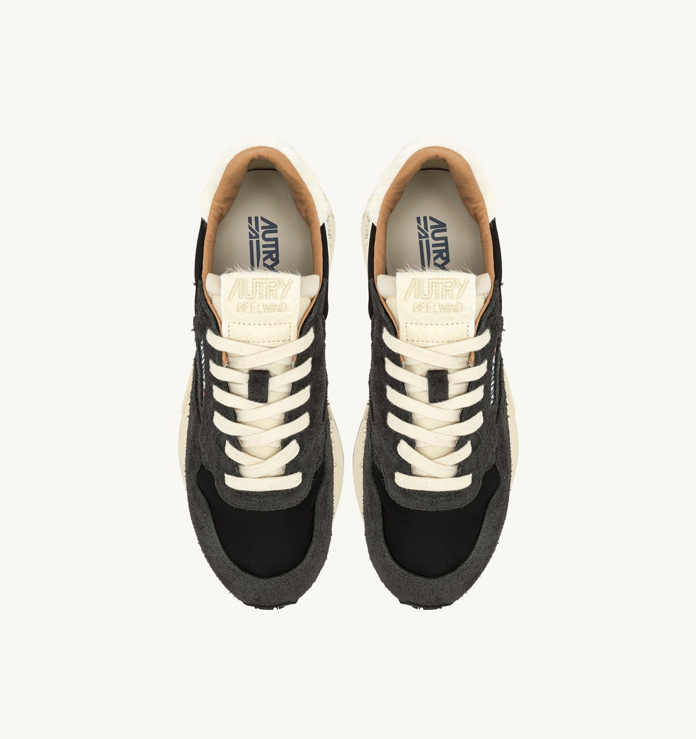 REELWIND LOW SNEAKERS IN PEAT AND NUT SUEDE AND NYLON - 5