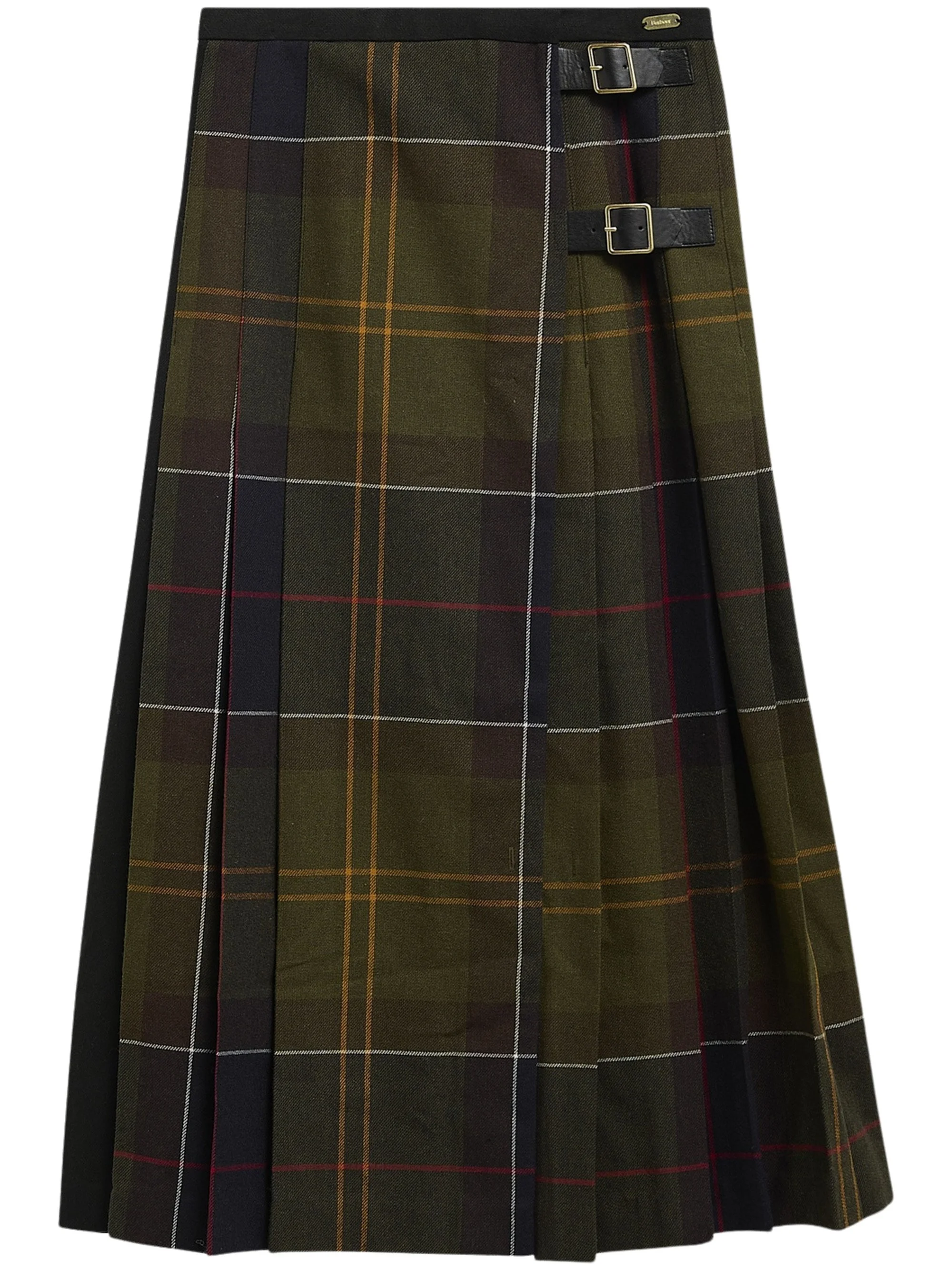 Barbour Marena Tartan Midi Skirt - 1