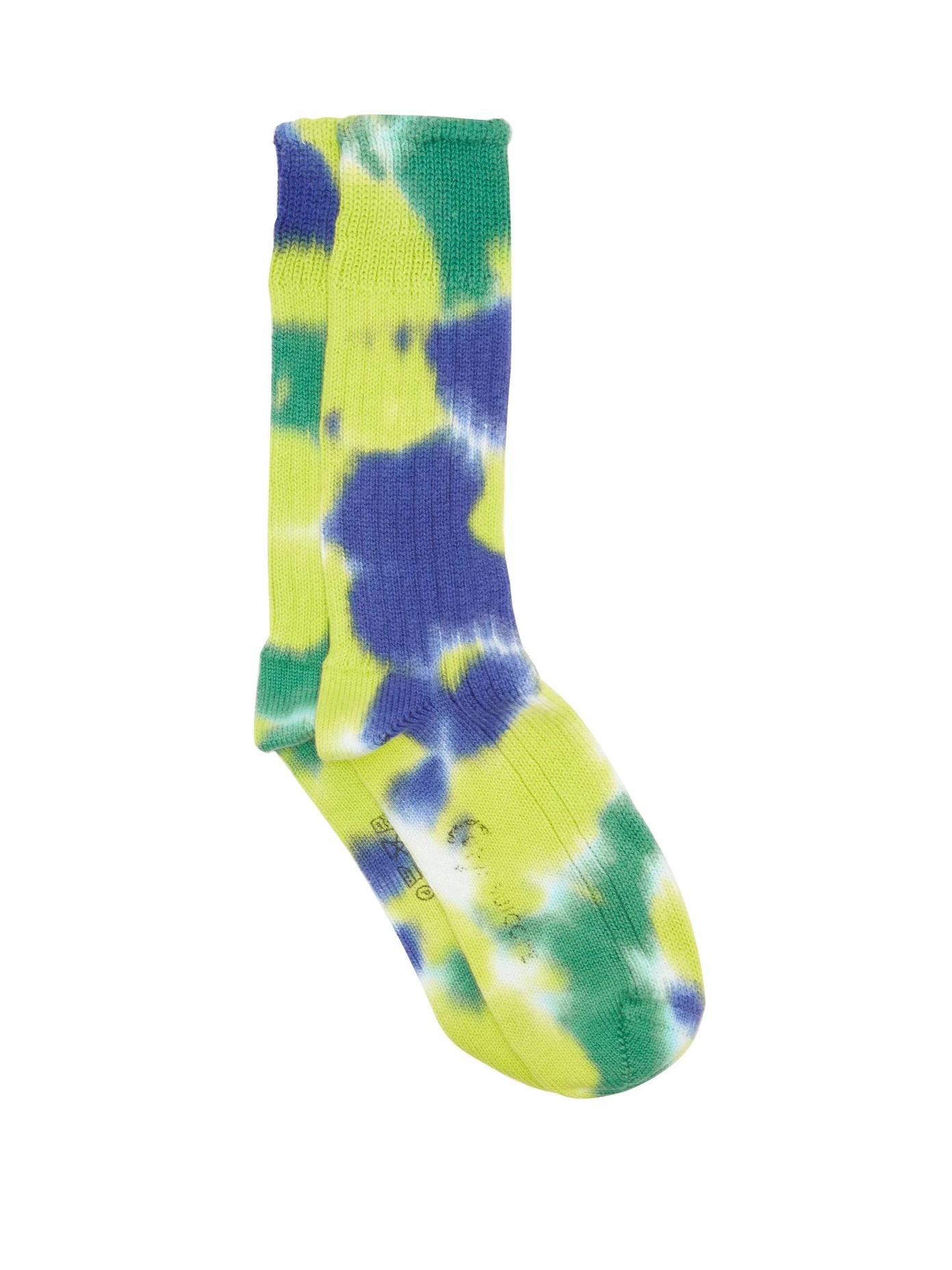 X Corgi tie-dye cotton socks - 1