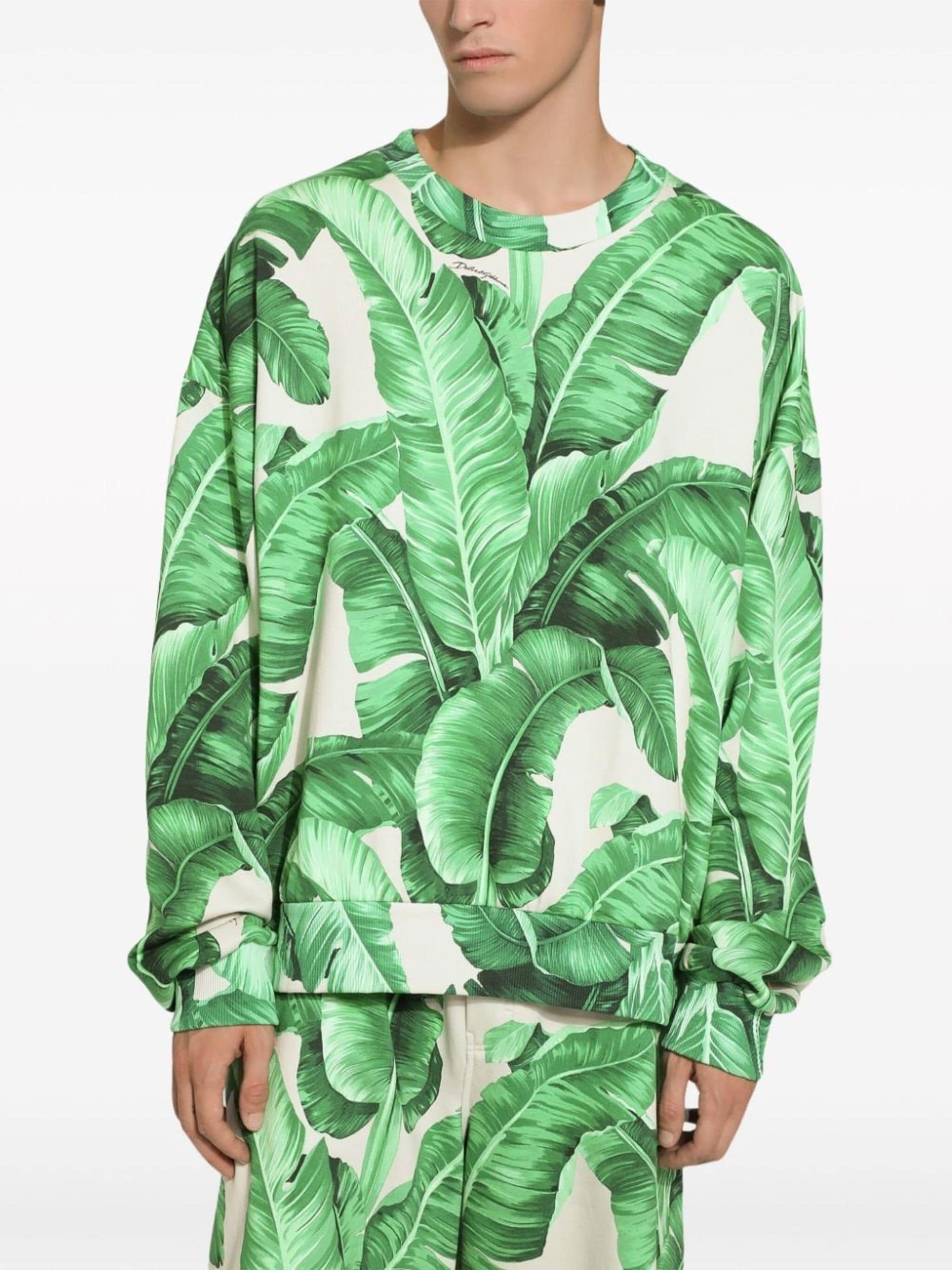 graphic-print cotton sweatshirt - 4