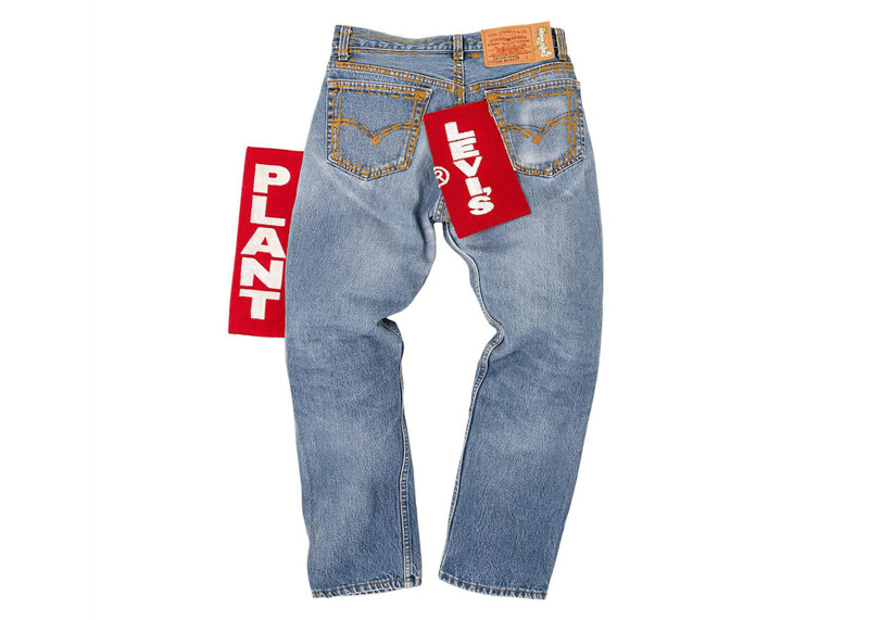 DENIM TEARS Denim Tears x Cactus Plant Flea Market x Levi's ComplexCon Denim Jeans Blue outlook