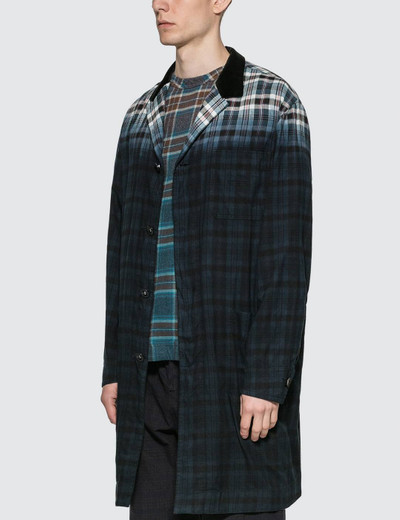 sacai Madras Check Coat outlook