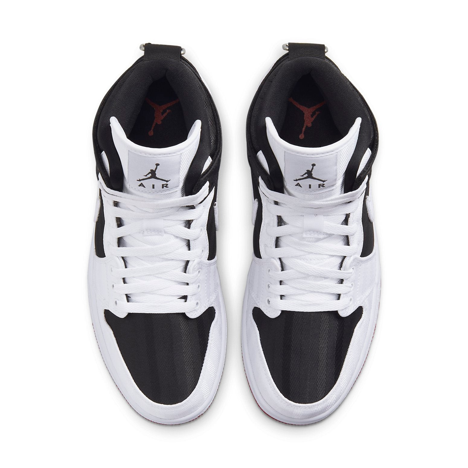 (WMNS) Air Jordan 1 Mid SE Utility 'White Black Gym Red' DD9338-016 - 4
