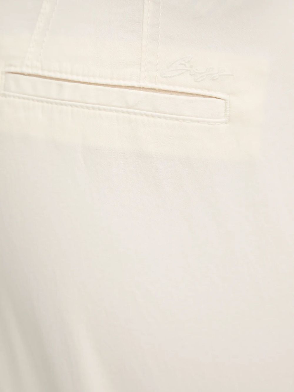 pocketed straight trousers - 4