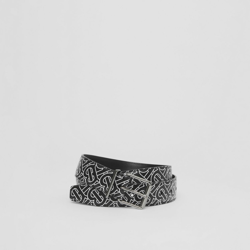 Monogram Motif Leather Belt 1