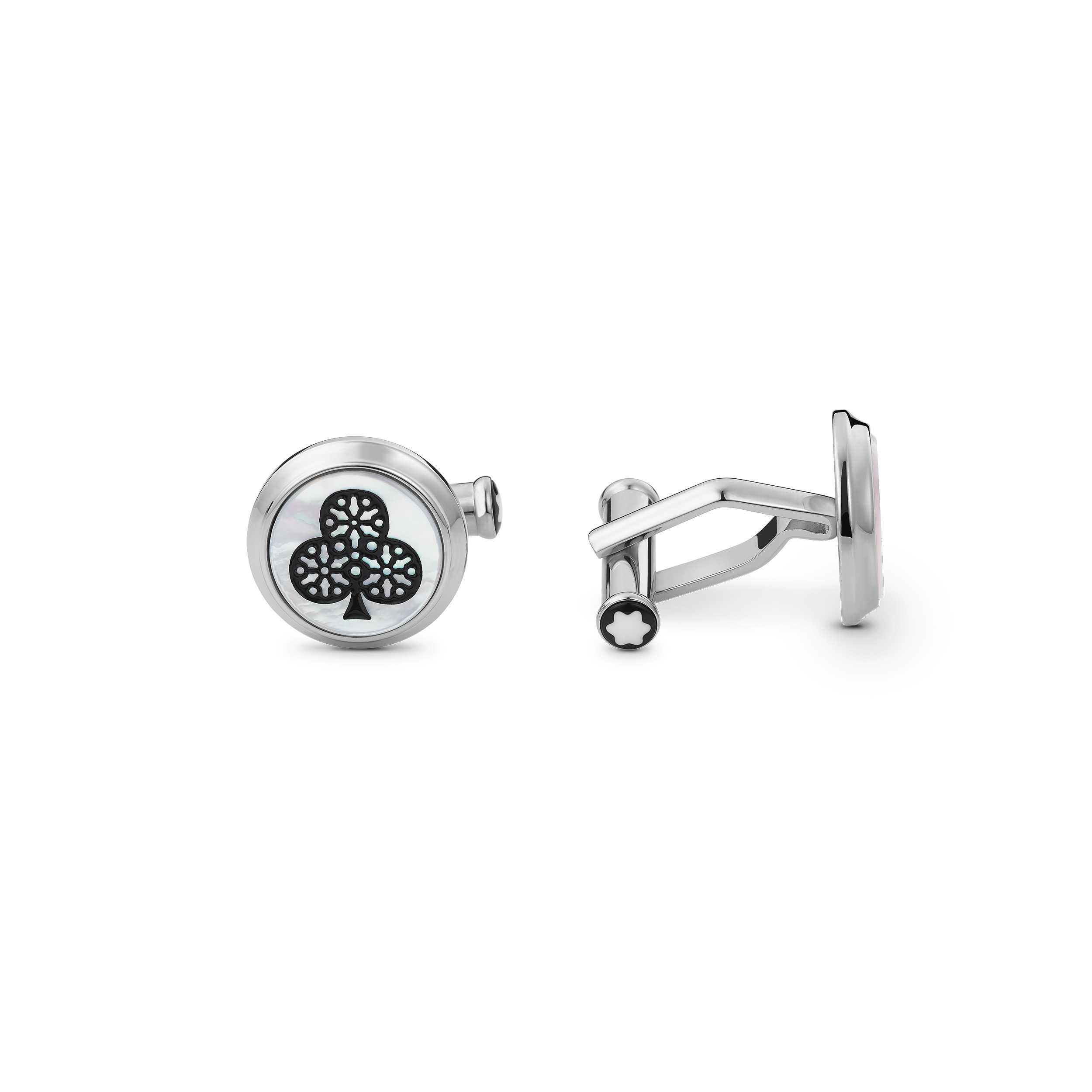 Meisterstück Tribute to the Book Around the World in 80 Days Ace of Club & Ace of Diamond Cufflinks - 1