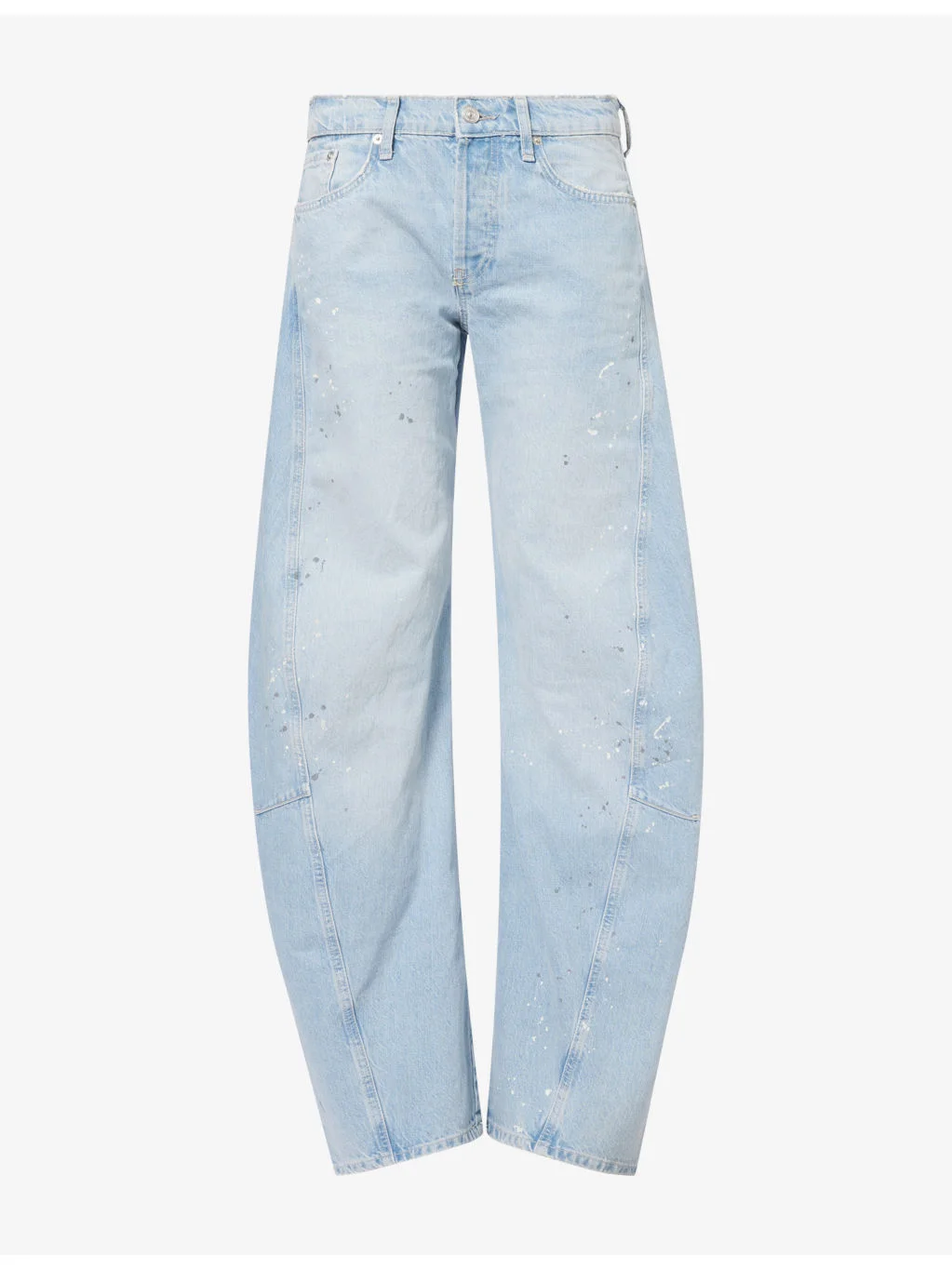 Fable Twisted-Seam Denim Jeans - 1