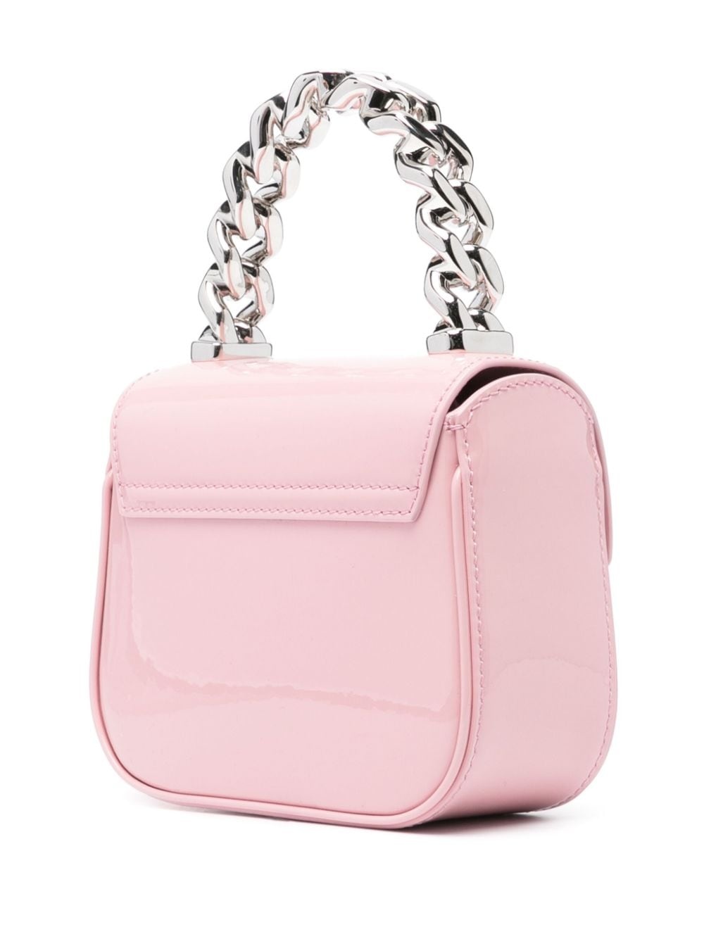 LA MEDUSA PATENT LEATHER MINI BAG