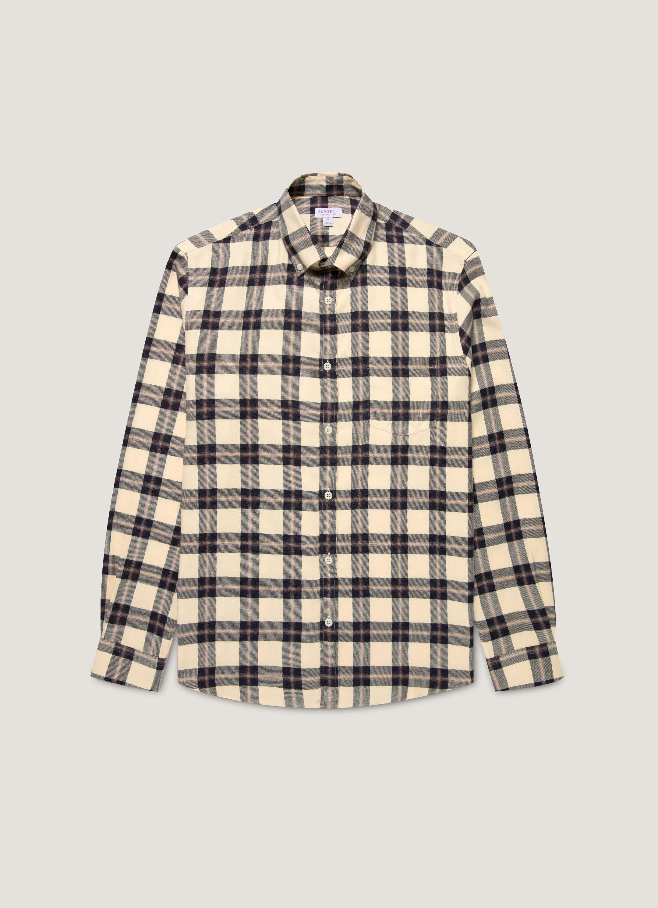 Button Down Flannel Shirt - 1