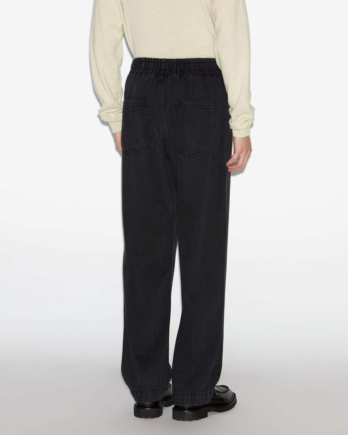 TIMEO PLAIN-COLORED LYOCELL PANTS - 5