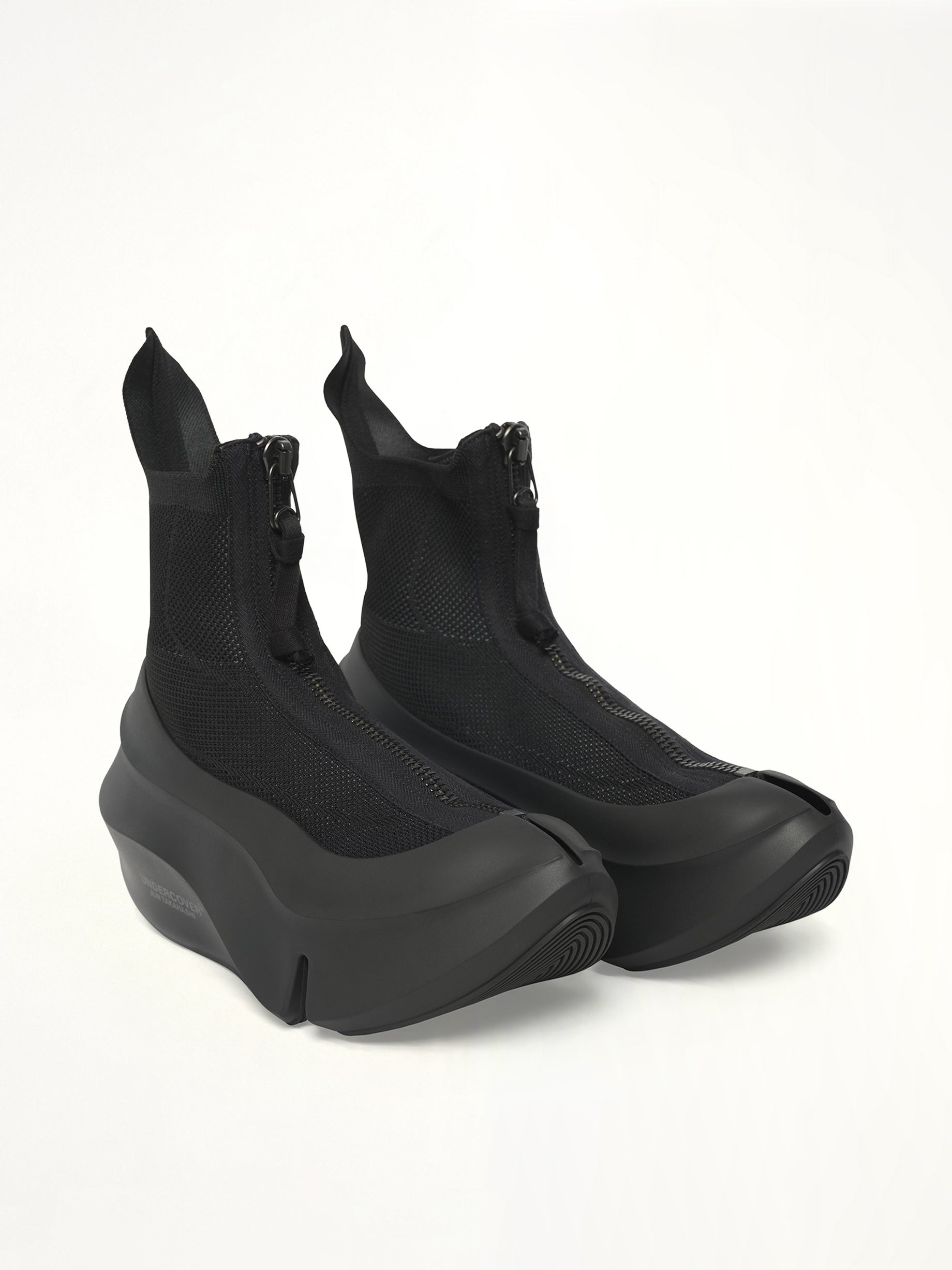 UC X Grounds Sneaker in Black - 2