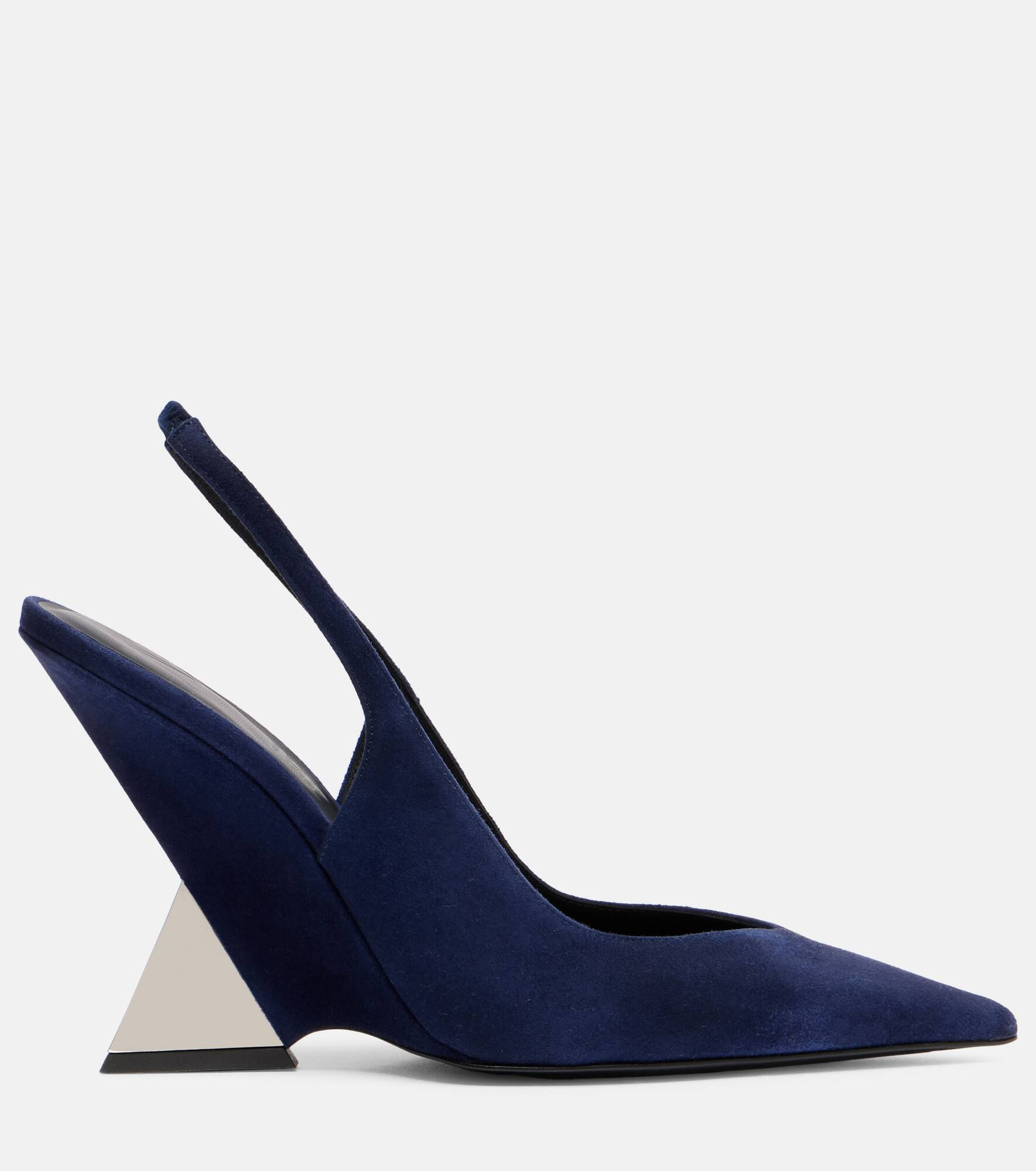 Cheope 105 suede slingback pumps - 4