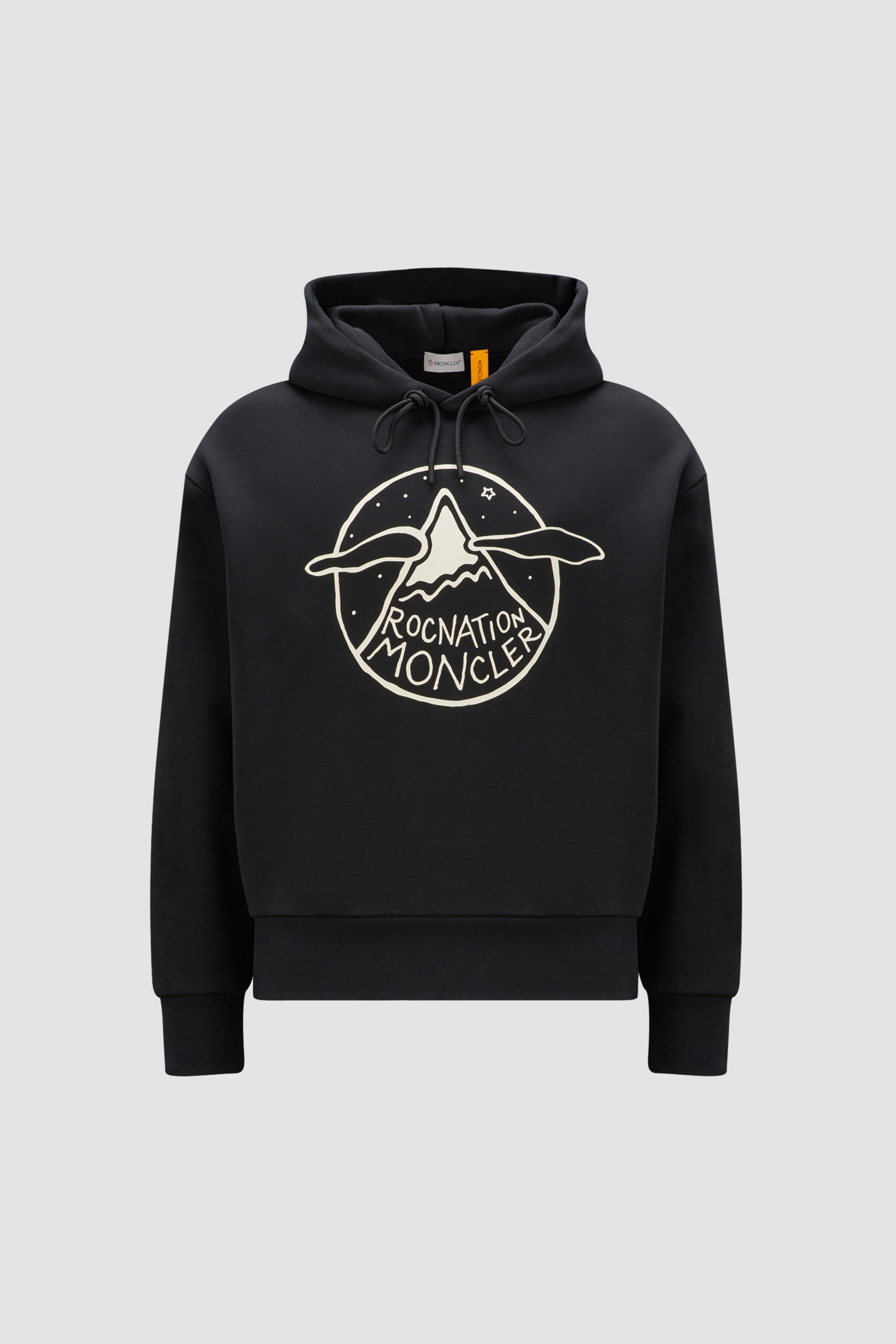 【MONCLER】LOGO MOTIF SWEATSHIRT トレーナー ロゴ Moncler Logo-embroidered Wool-blend Sweatshirt Grey Moncler