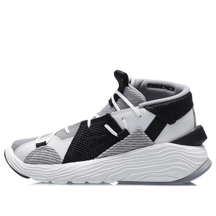 (WMNS) Li-Ning Kung Fu Winterized Sports Shoes 'Grey Black' AGBQ084-2 - 1