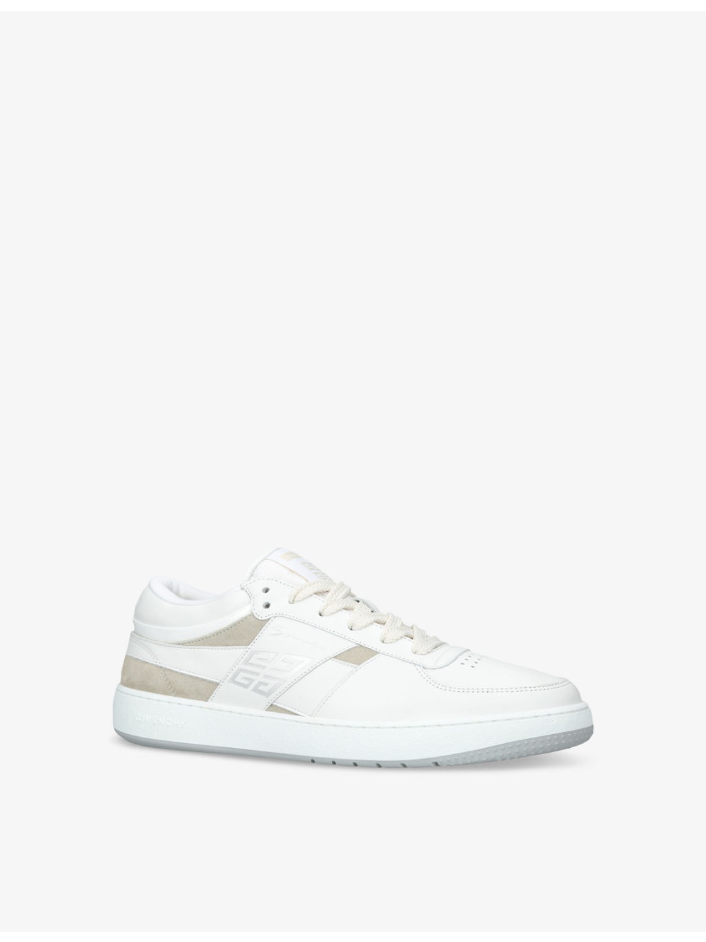 G Move leather and suede low-top trainers - 3
