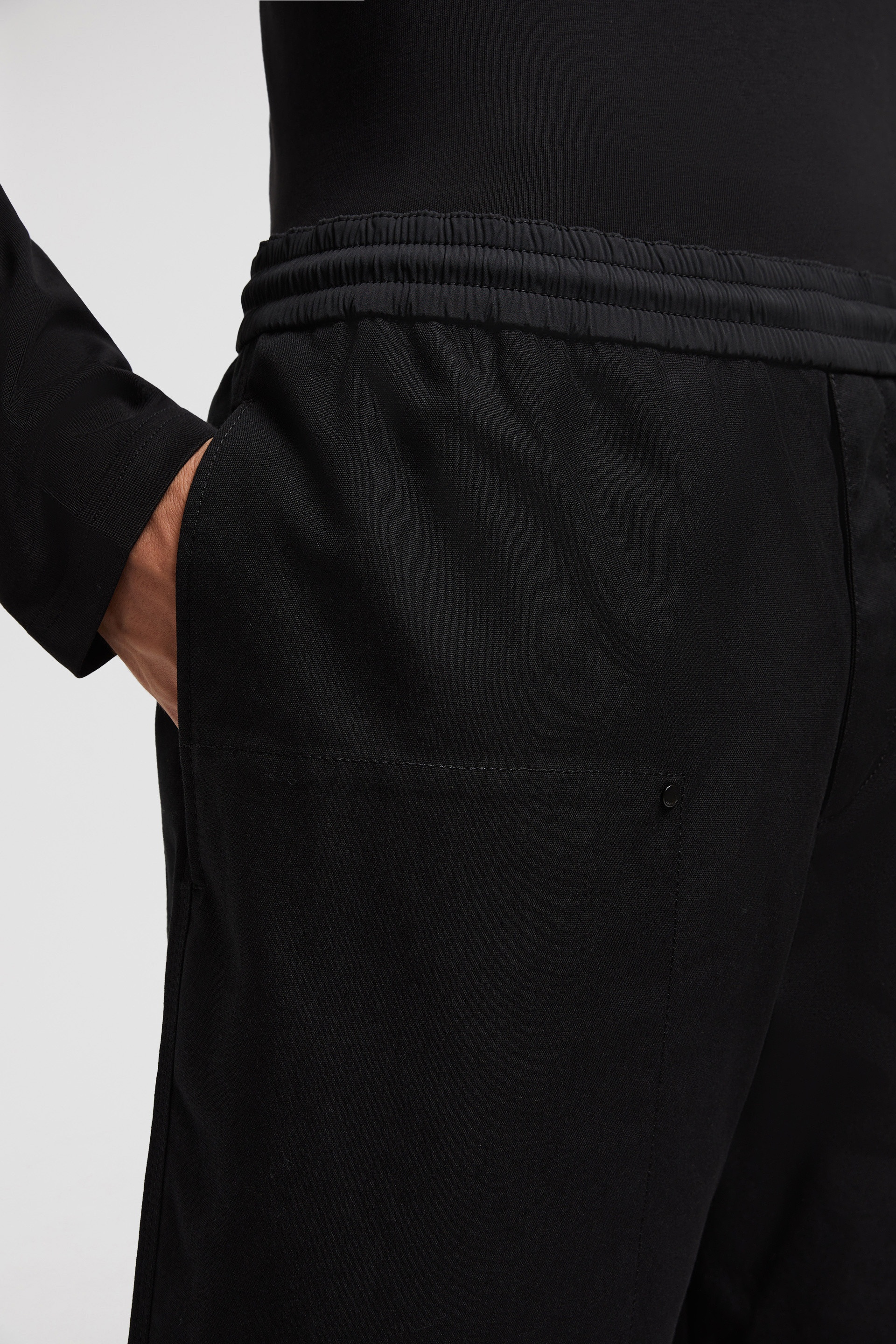 Embroidered Logo Cotton Jogging Pants - 6