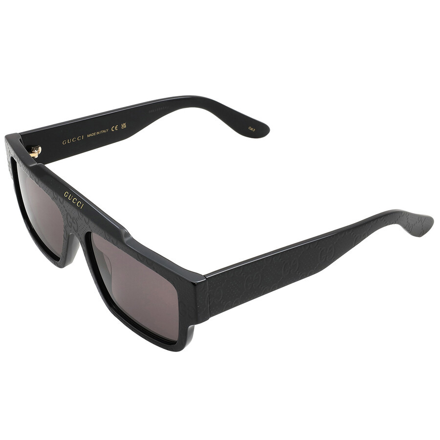 Gucci Grey Browline Men's Sunglasses GG1460S 006 56 - 5