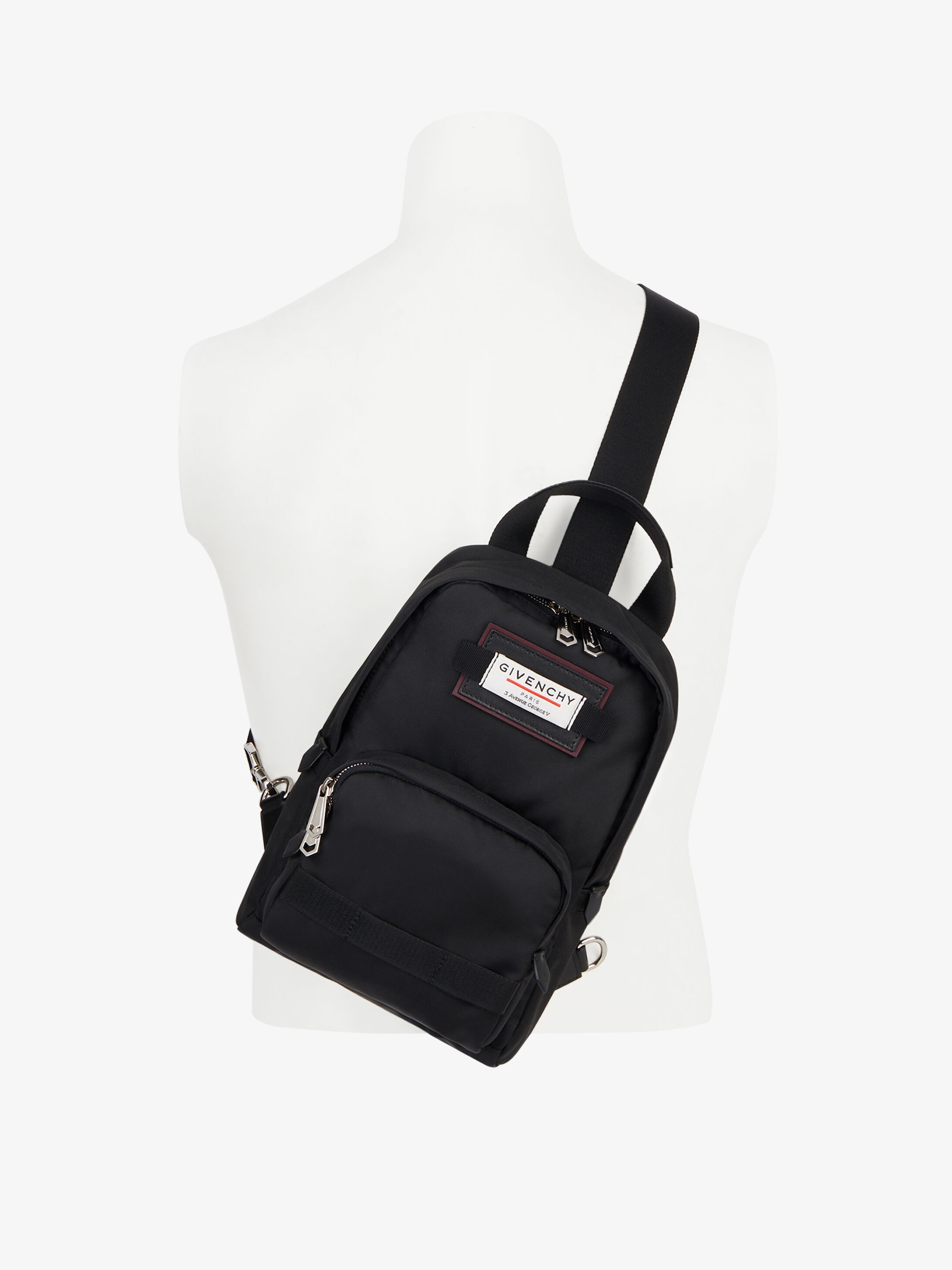 Small GIVENCHY DOWNTOWN cross body bag in nylon 1