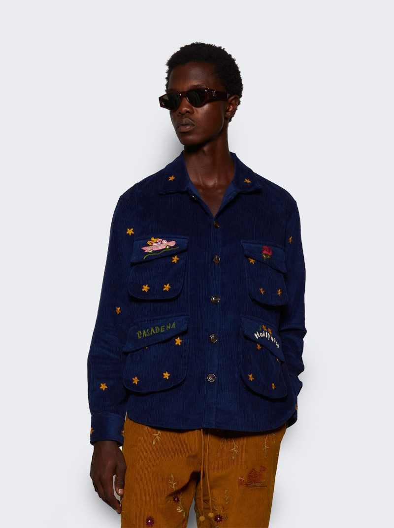 baziszt Rivera Shirt Navy Blue outlook