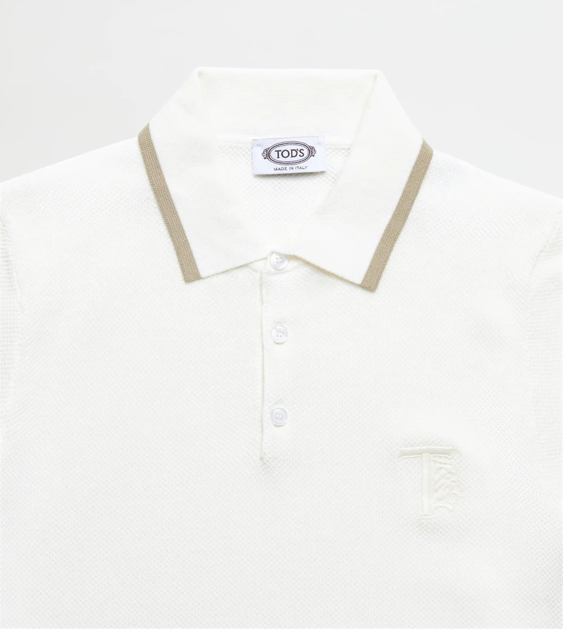 PIQUET POLO SHIRT - WHITE 6