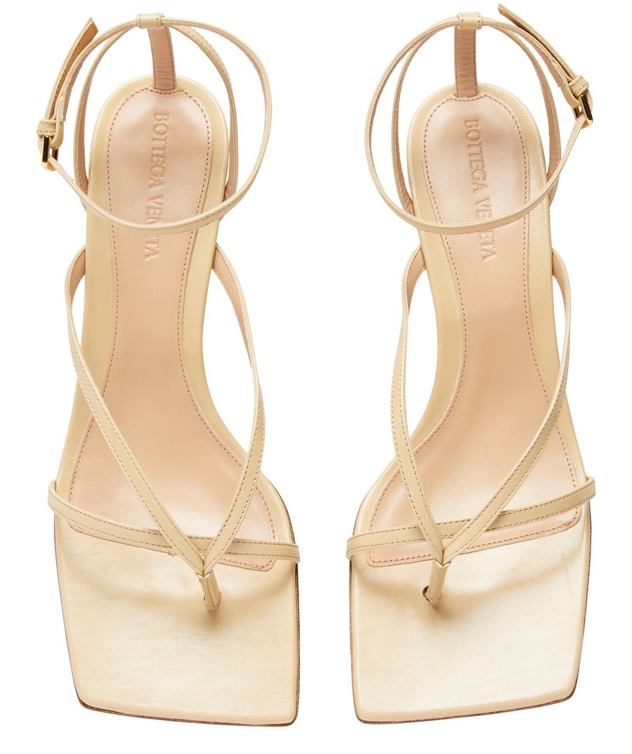 Stretch strap sandals - 4