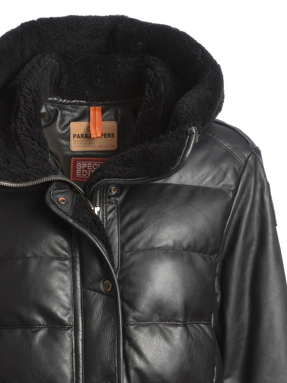 Demi quilted leather hooded coat - 3