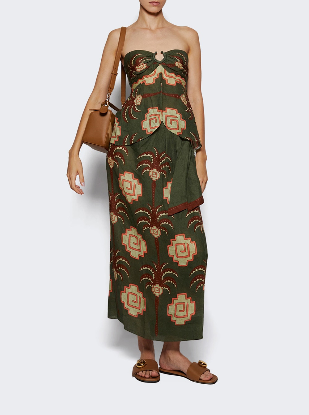 Arkana Top Green And Chocolate - 5