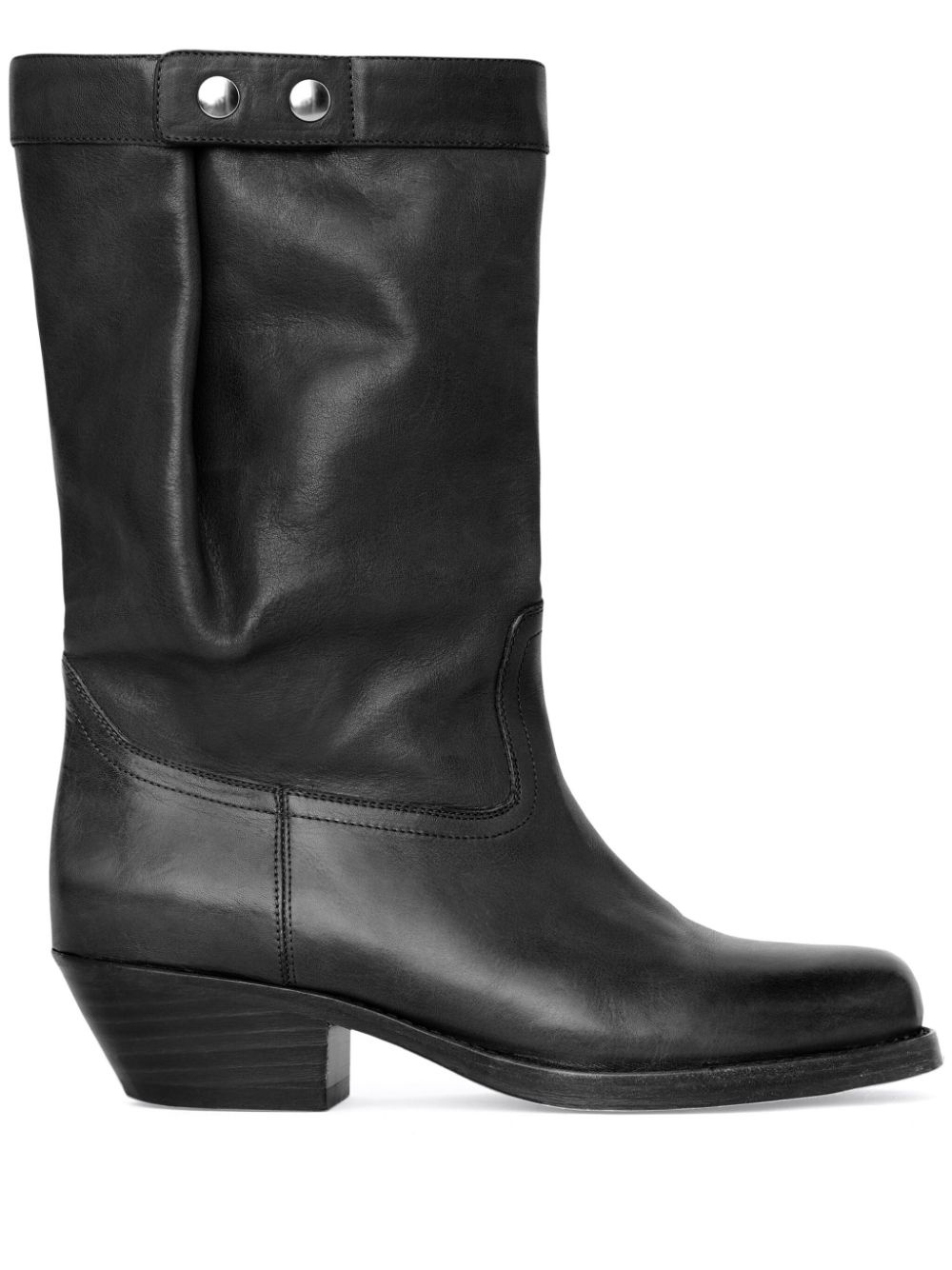 Isabel Marant leather boots farfetch REVERSIBLE