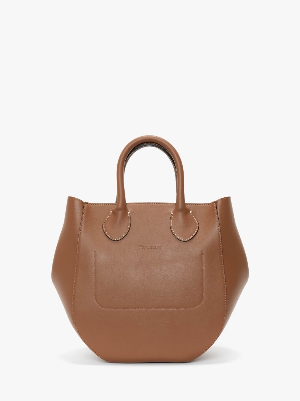 SMALL PUNCH TOTE - LEATHER SHOULDER BAG - 4