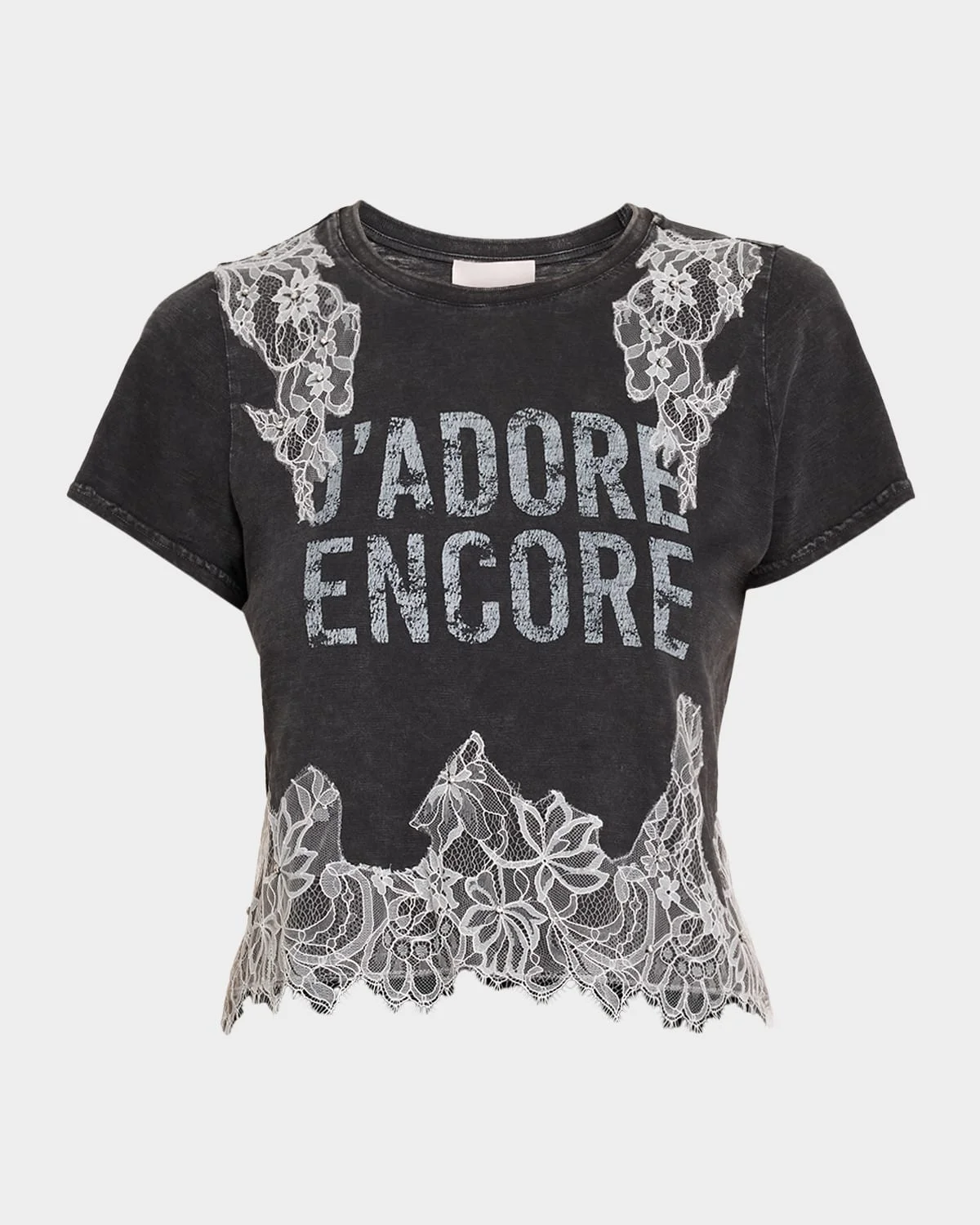 J'Adore Encore Cropped T-Shirt - 1