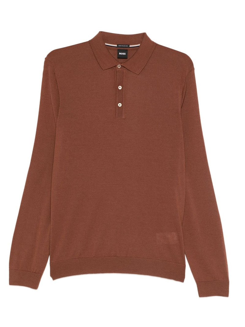 long-sleeve polo shirt 1