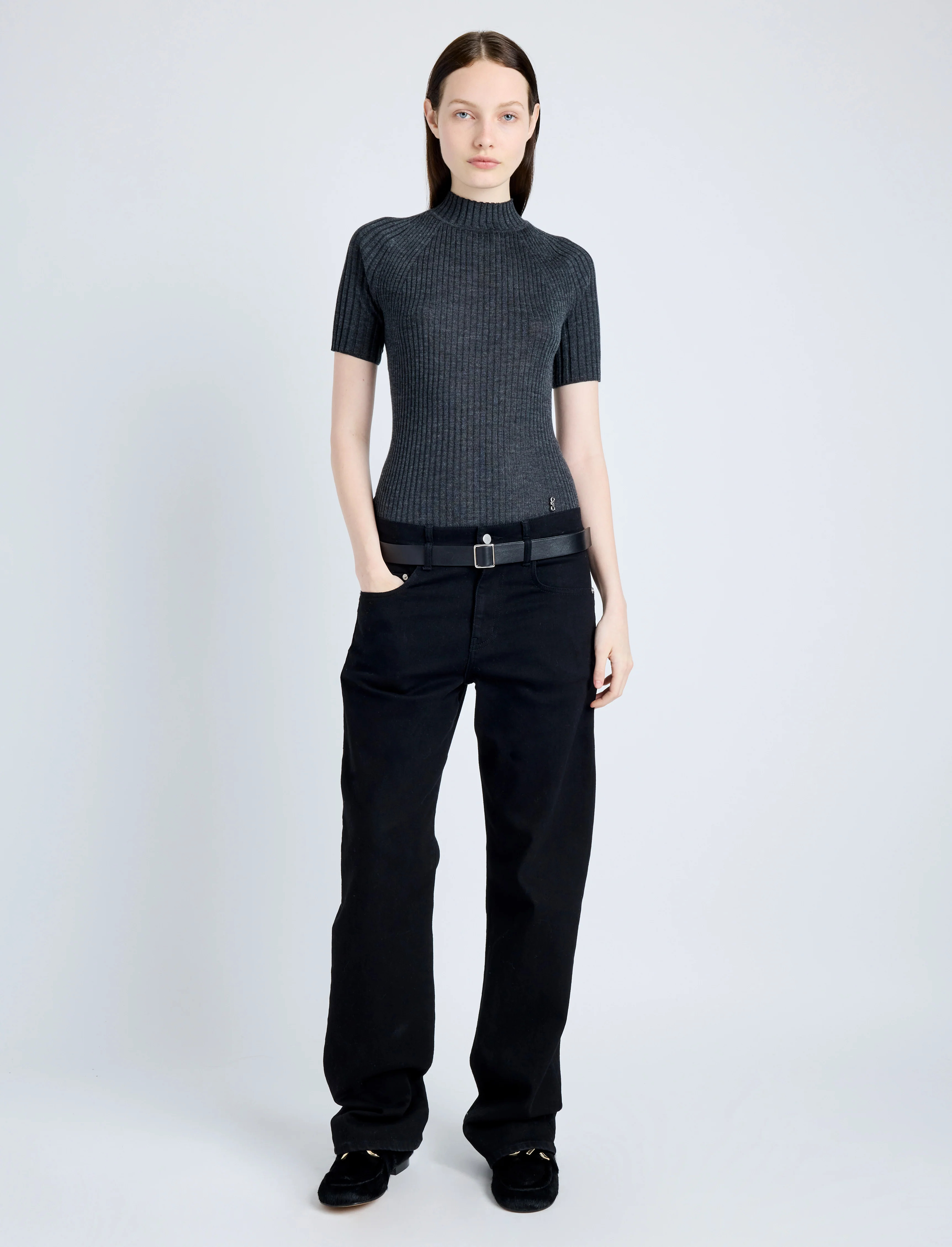 Jaden Top in Superfine Merino Silk - 3