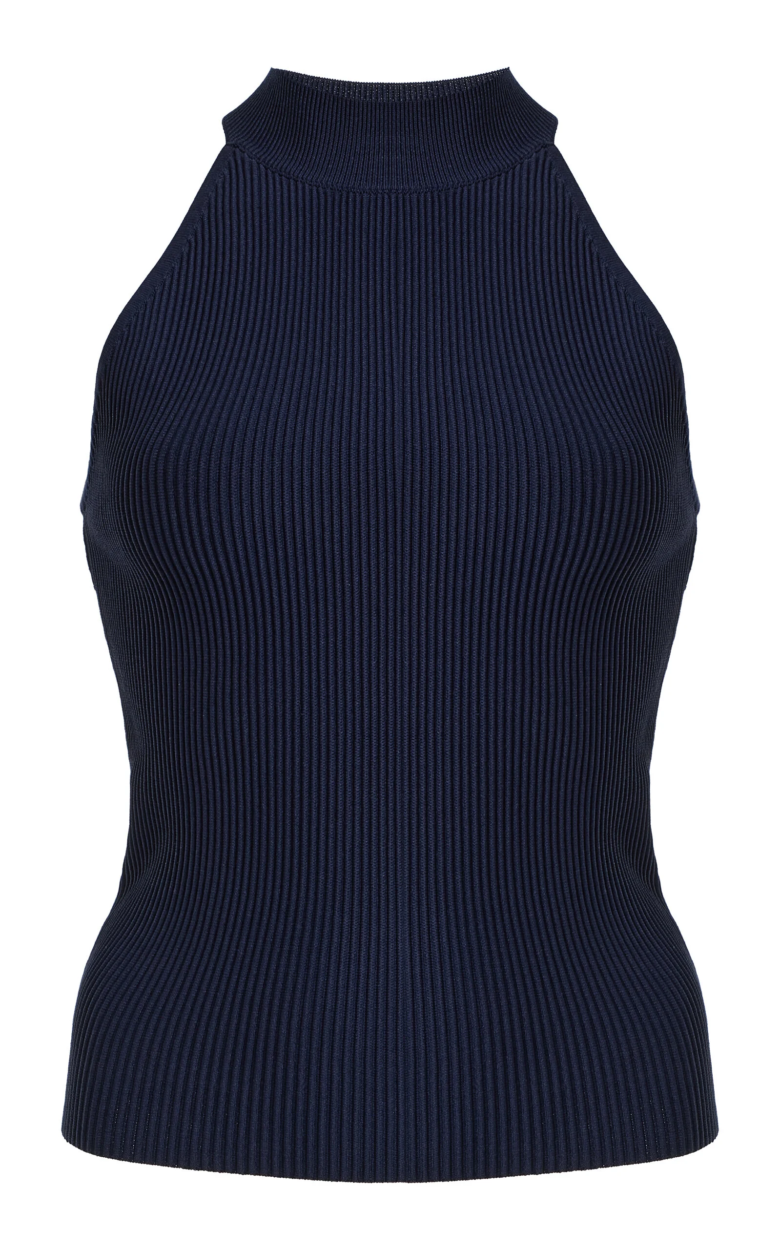 Mock Neck Instasculpt™ Rib Top - 1