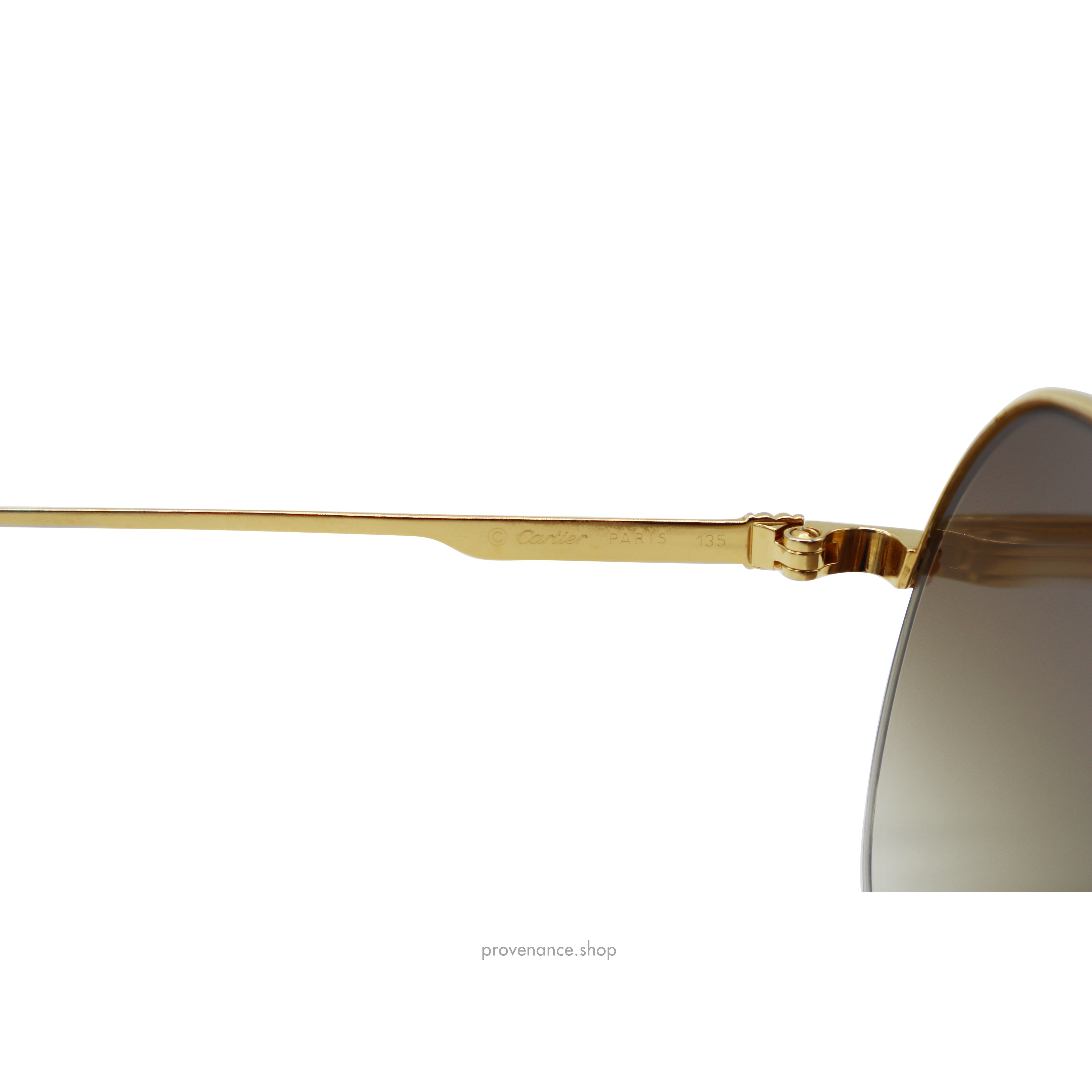 Cartier Orsay Vintage Sunglasses - Gold - 7