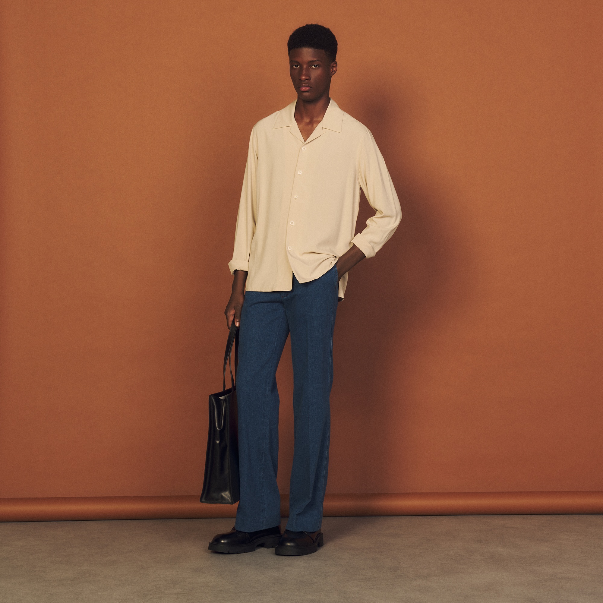 Floaty viscose shirt - 2