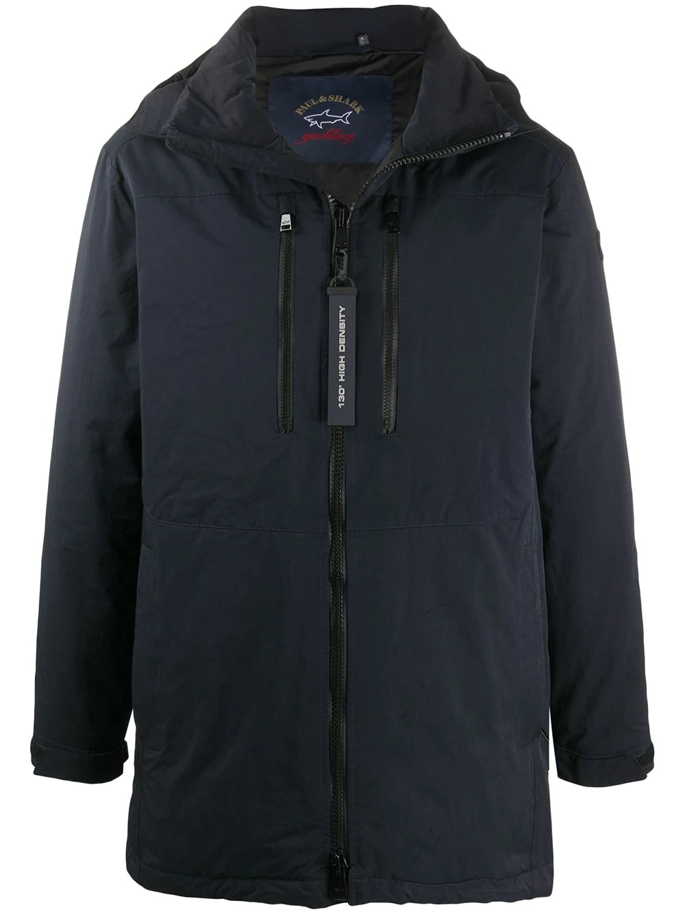 down-filled hooded parka - 1