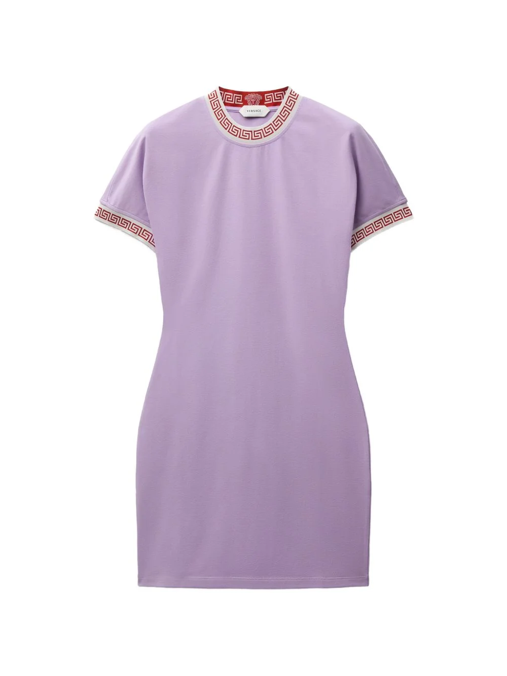 jacquard stretch cotton-jersey mini dress - 1