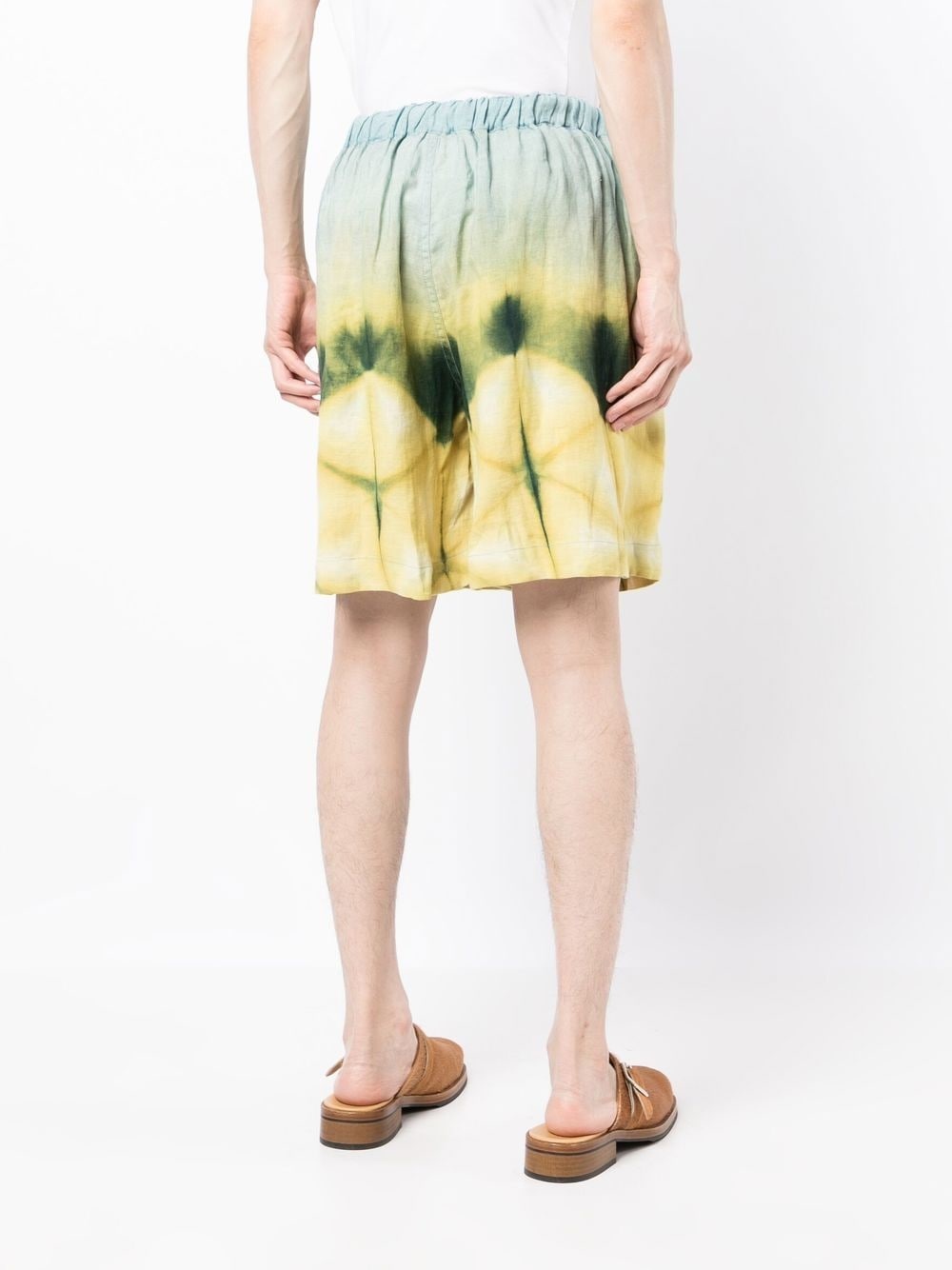 Bridge tie-dye Bermuda shorts - 4