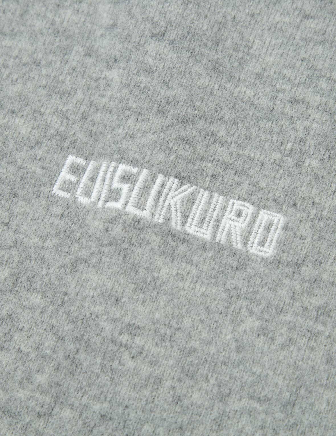 Logo Embroidery Mock Neck Sweater - 7