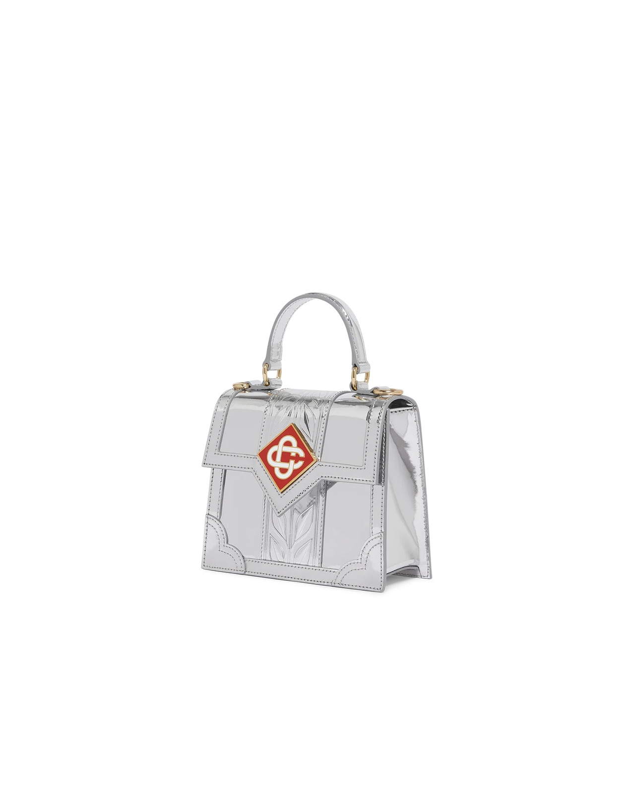 Chrome Micro Jeanne Bag | Casablanca Paris - 3