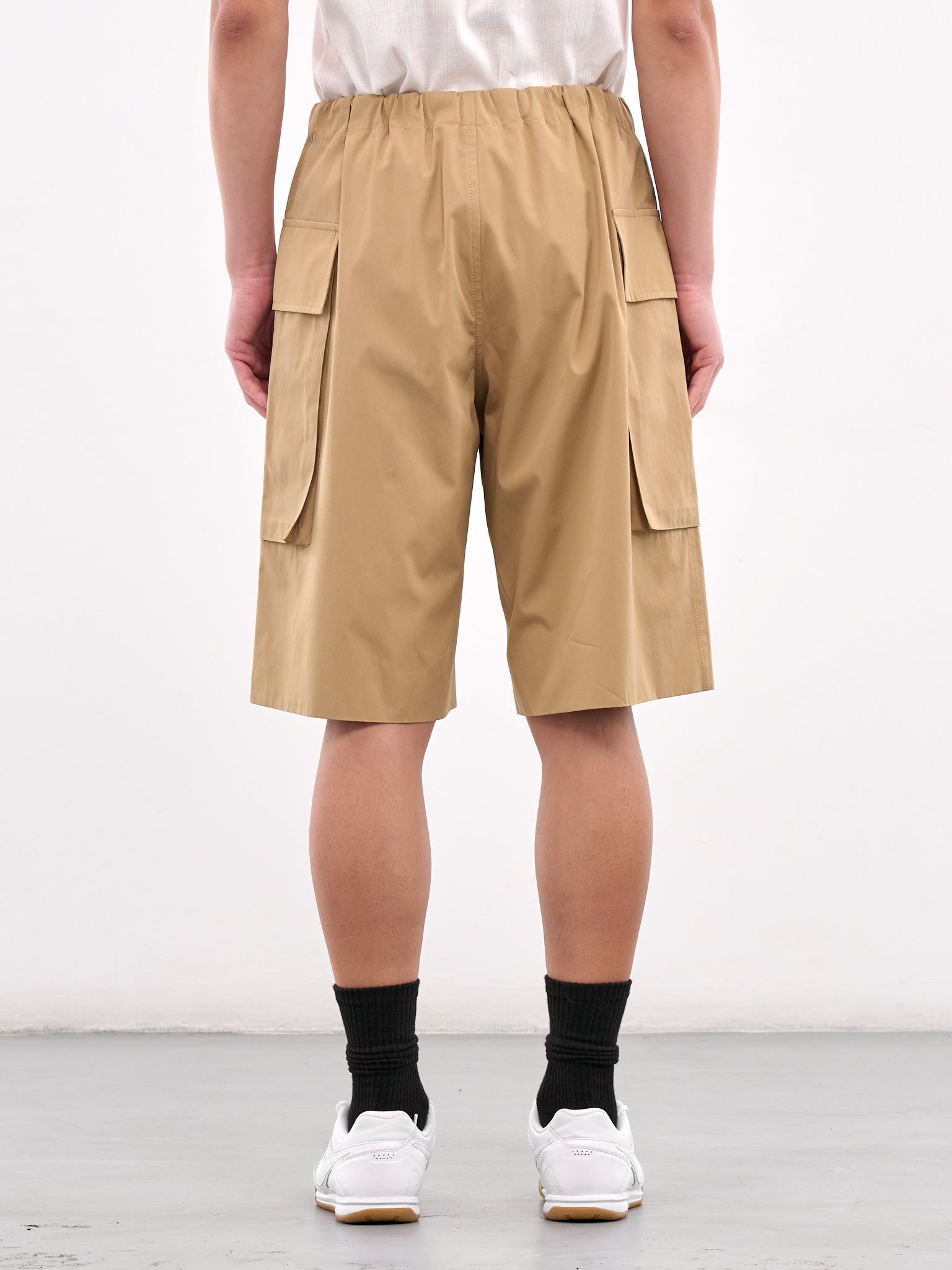 Elasticated Cargo Shorts - 3
