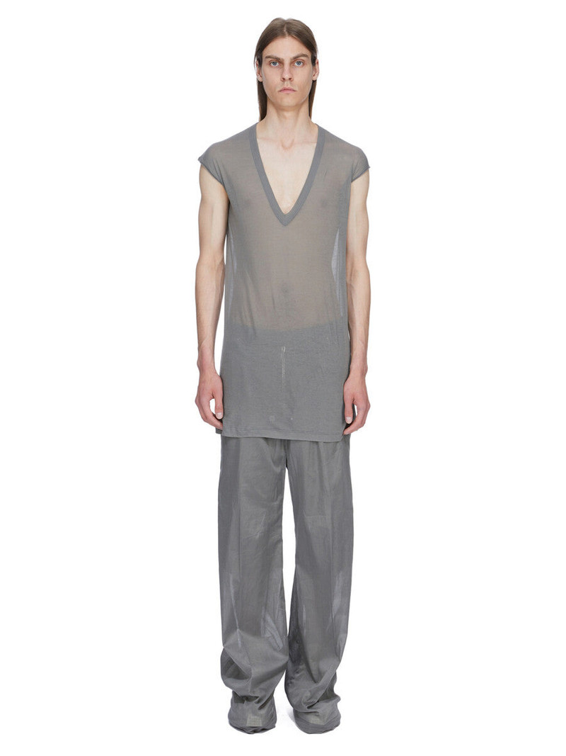 Rick Owens deep V-neck sleeveless T-shirt outlook