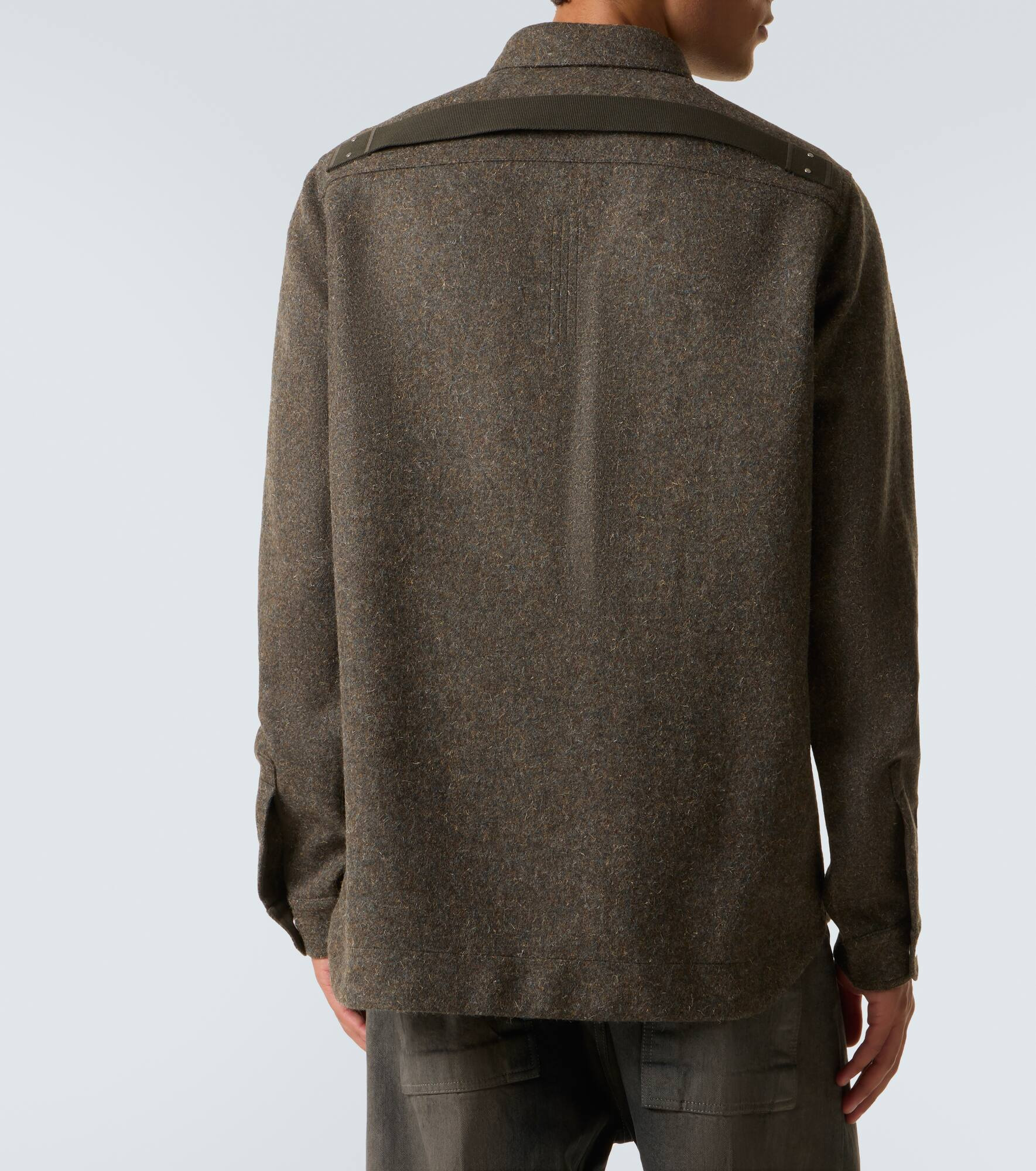 Wool overshirt - 4