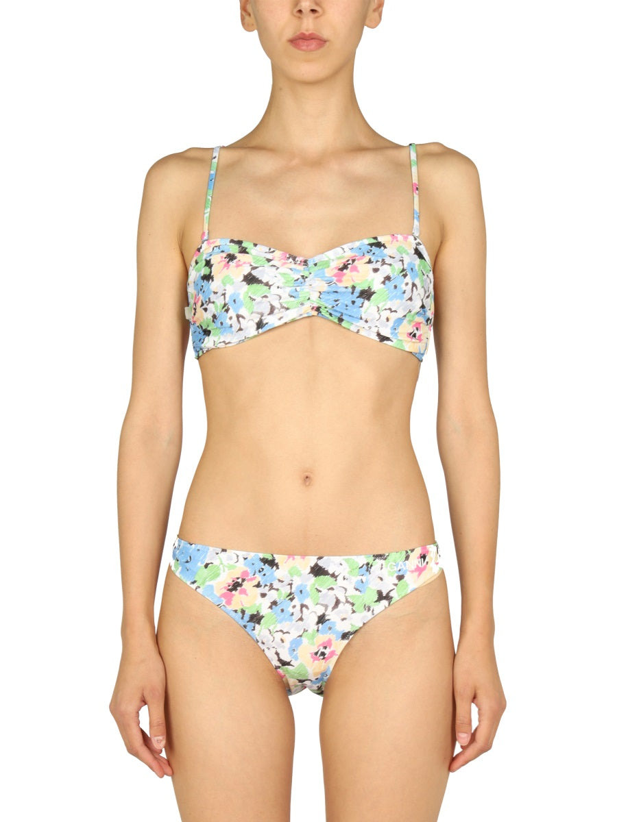 Ganni Women Floral Pattern Bikini Briefs - 3