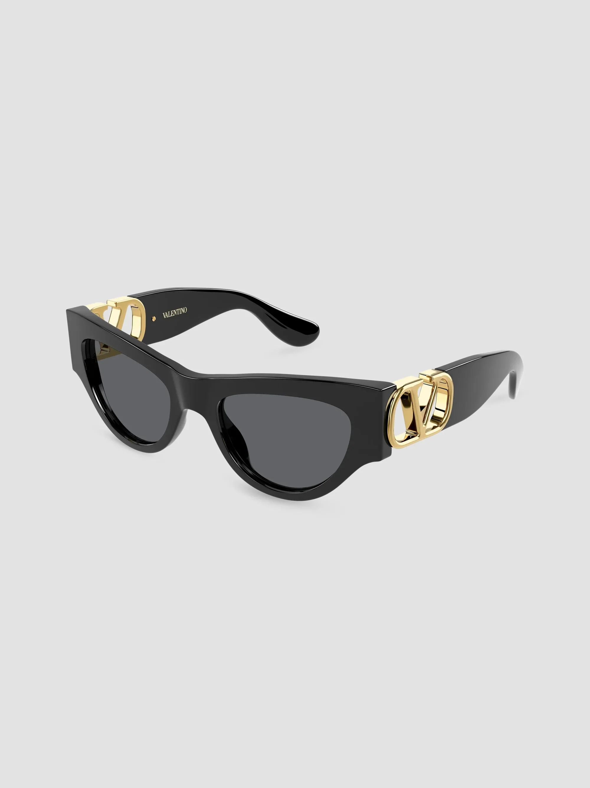 Women's VLogo 55MM Cat-Eye Sunglasses - Black - 1