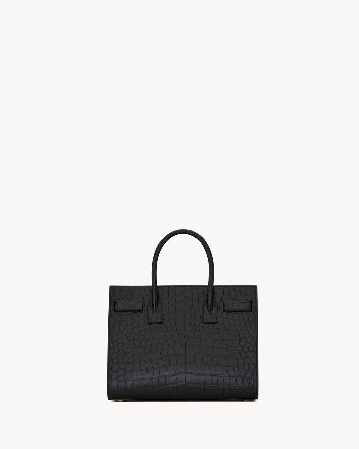 SAC DE JOUR BABY IN MATTE CROCODILE EMBOSSED LEATHER - 2