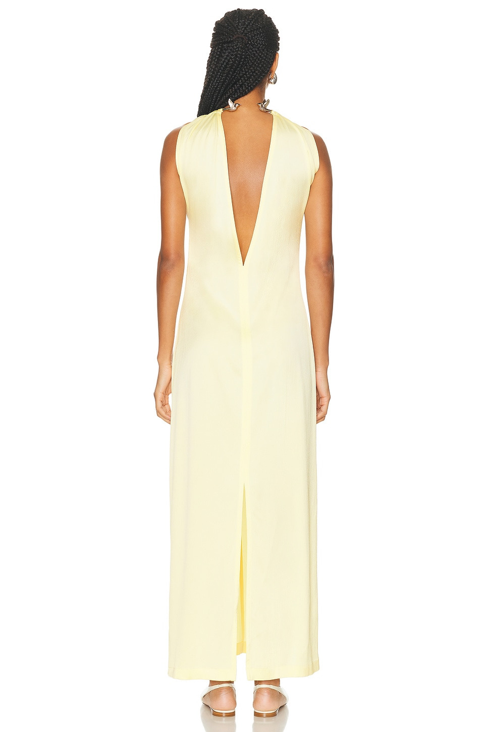 Low Back Dress - 4