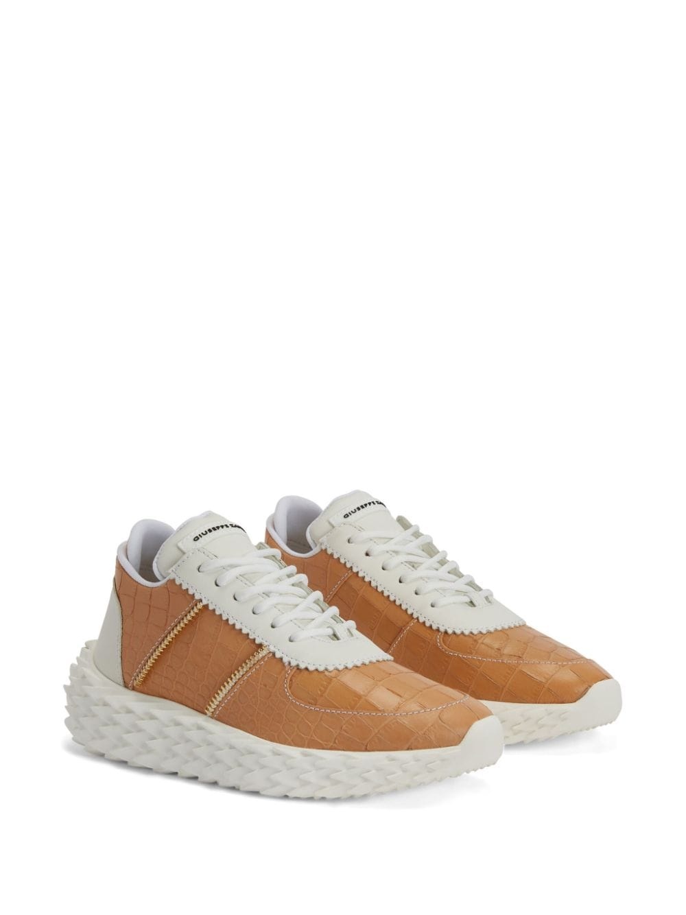 Urchin crocodile-print sneakers - 2