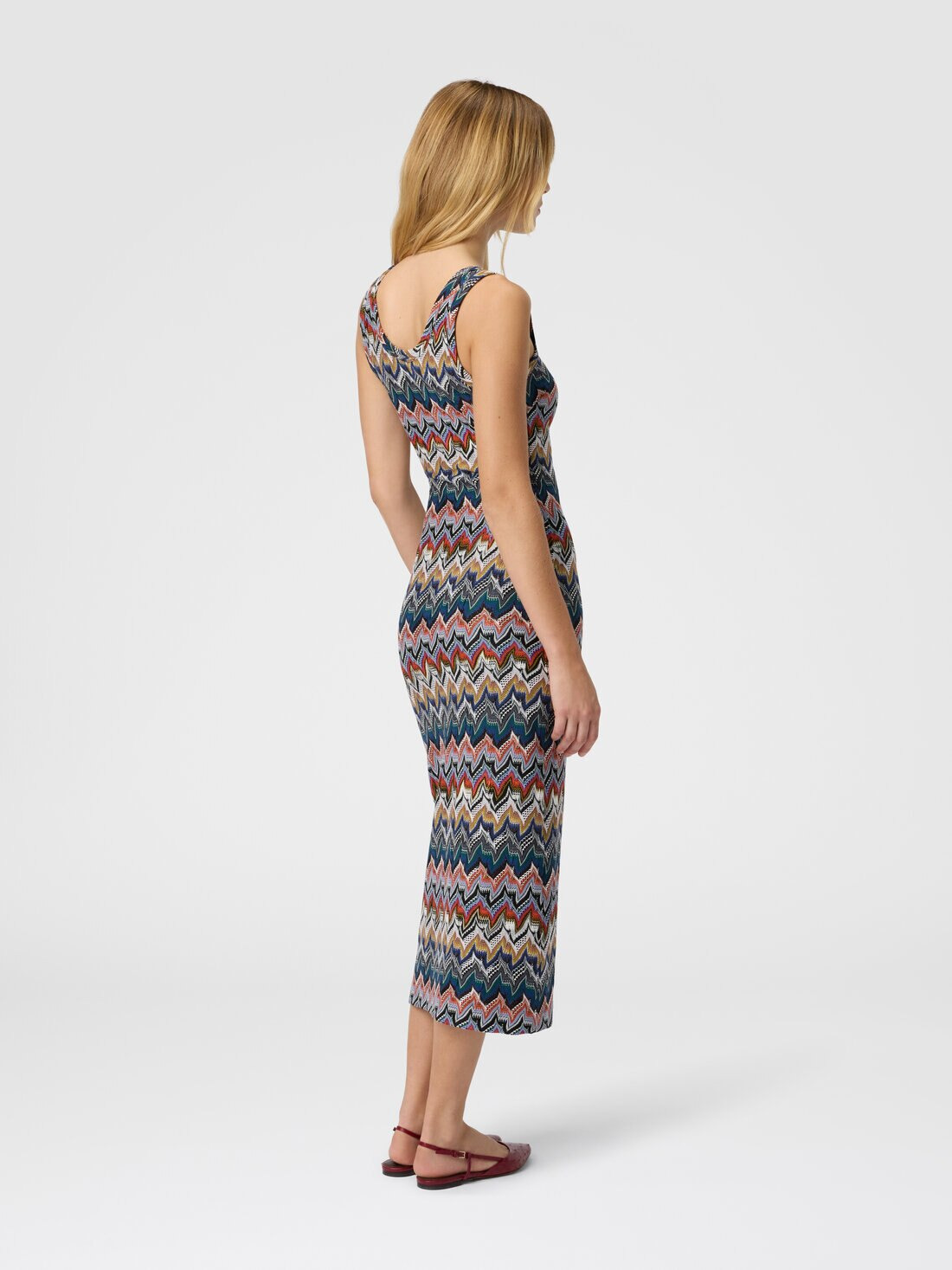 Long lace slip dress - 3