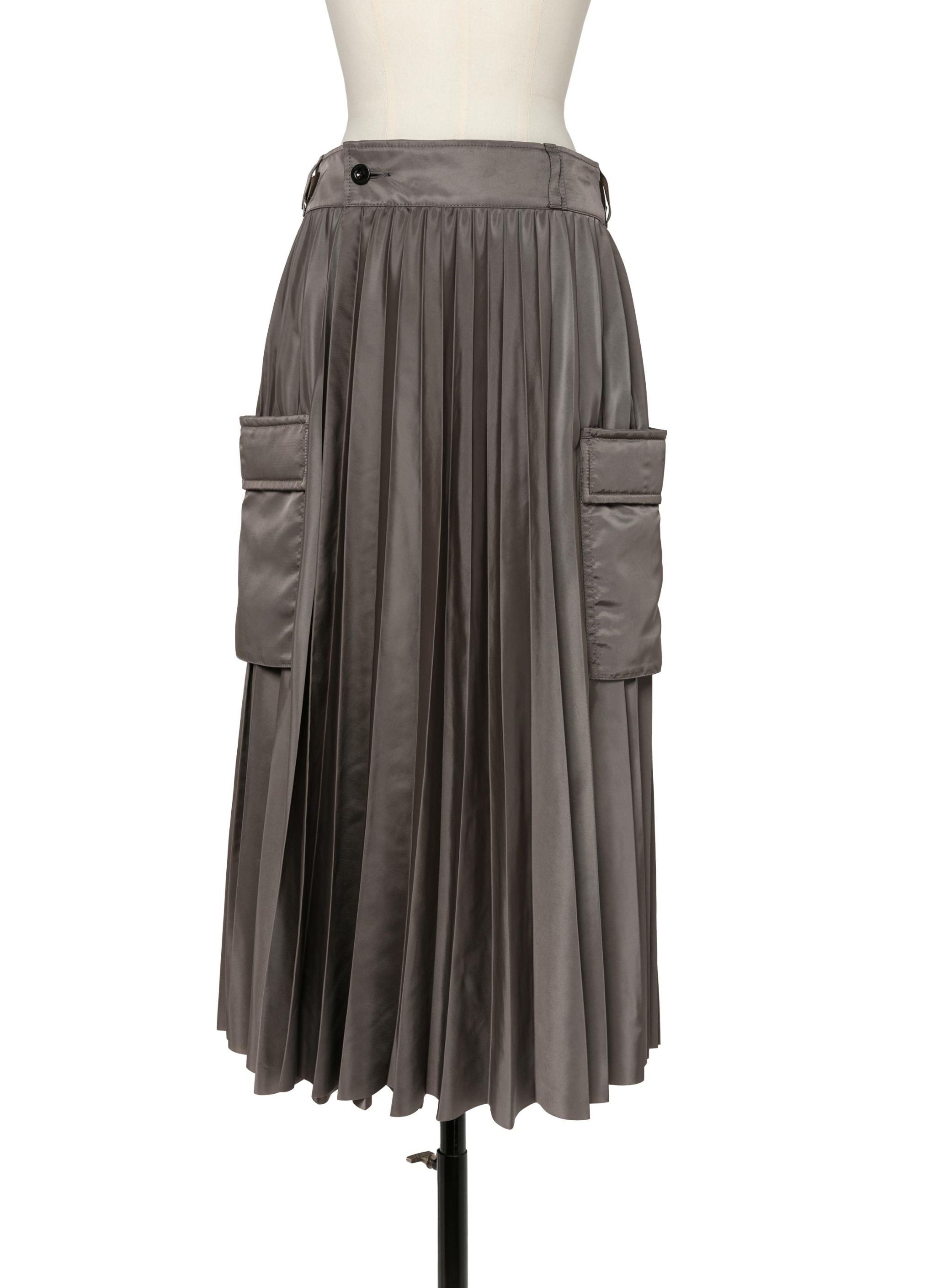 Nylon Twill Skirt - 1